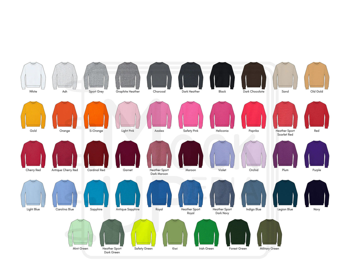 School Spirit Embroidered Crewneck Sweatshirt