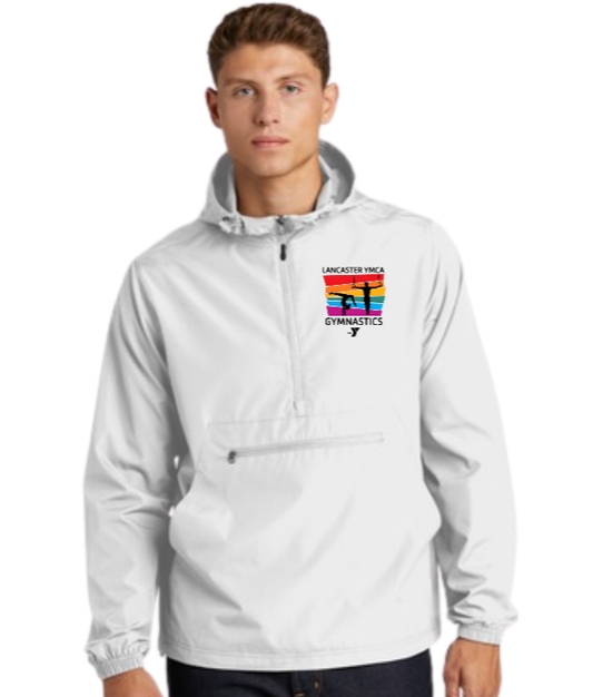 YMCA Gymnastics Packable Windbreaker Jacket