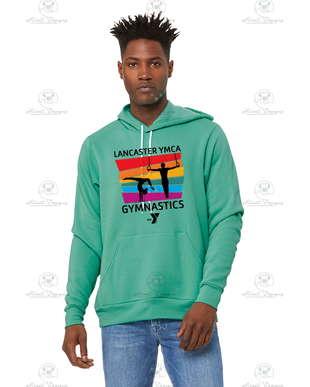 YMCA Gymnastics Pullover Hoodie