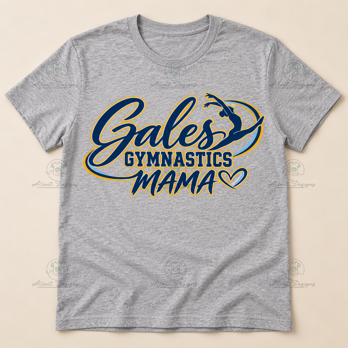 Gales Gymnastics MAMA T-Shirt